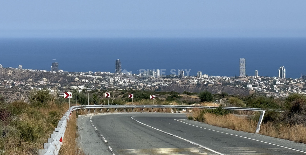 Large Sea View Field in Agia Paraskevi For Sale