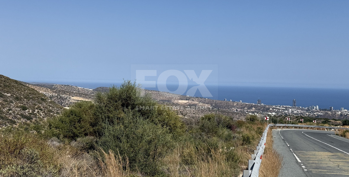 Large Sea View Field in Agia Paraskevi For Sale