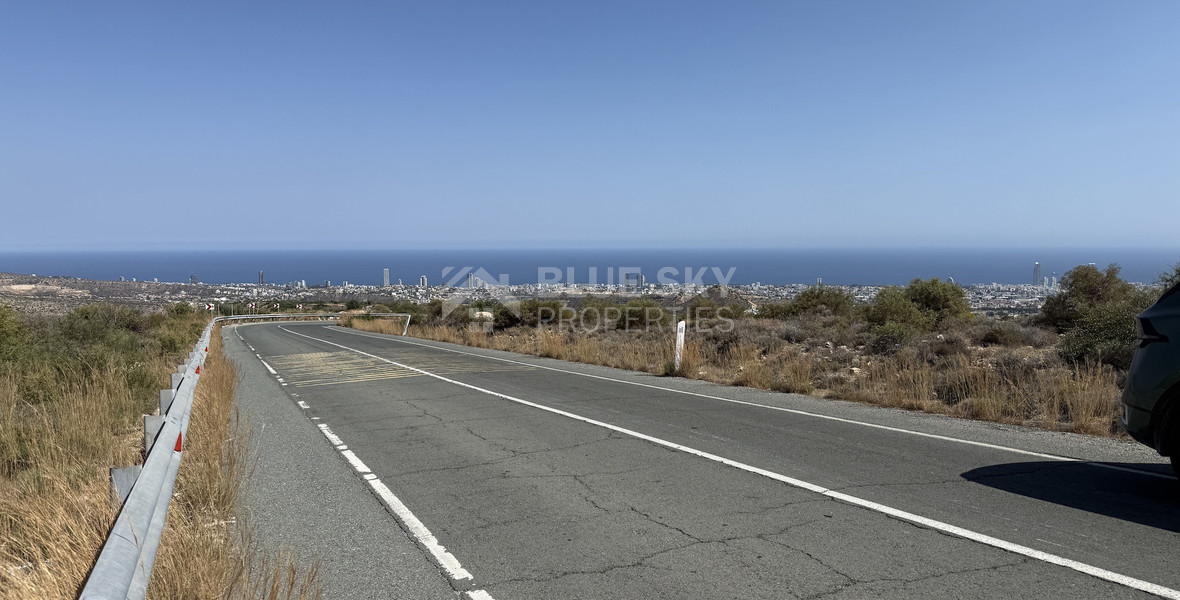 Large Sea View Field in Agia Paraskevi For Sale