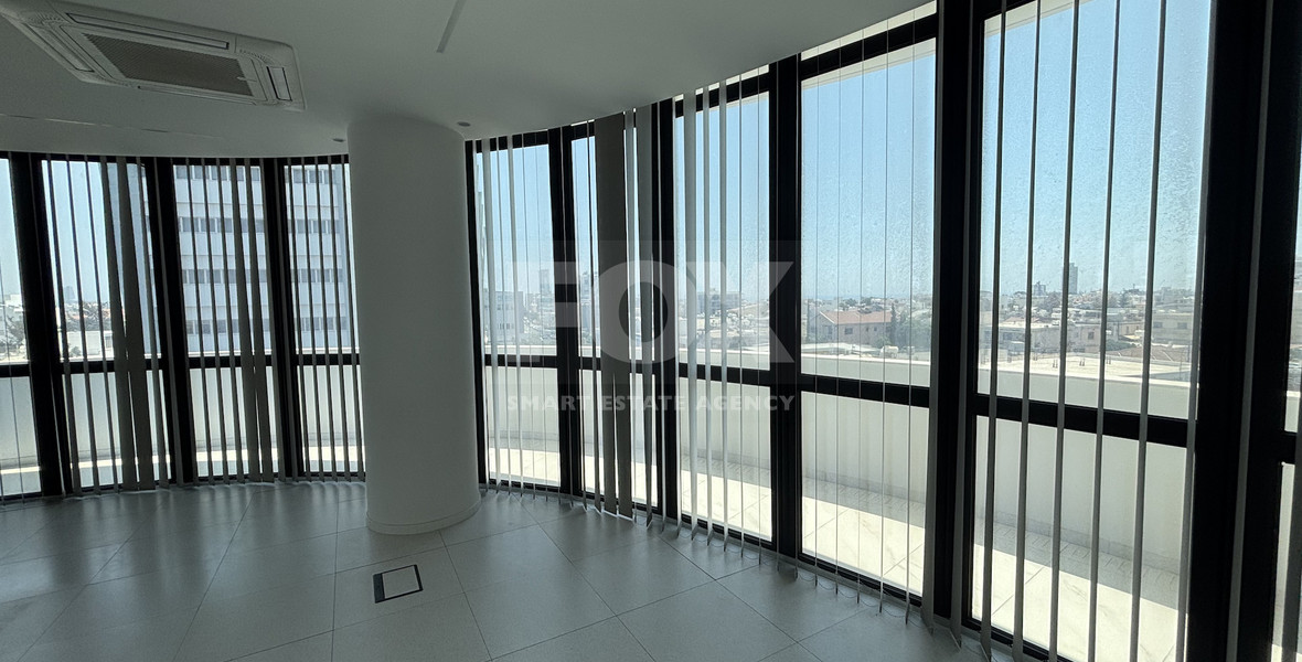 Spacious Office on Second Floor For Rent in Omonoia