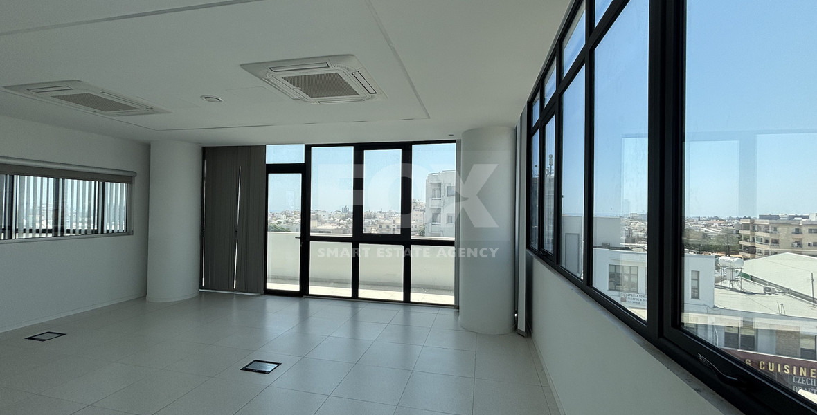 Spacious Office on Second Floor For Rent in Omonoia