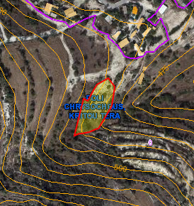 Large 2342m2 Field for Sale in Scenic Kritou Tera