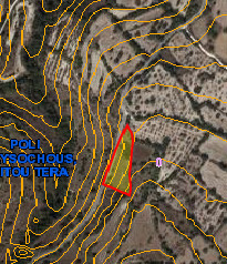 Plot of land for sale 3345 m² in Kritou Tera, Paphos, Cyprus