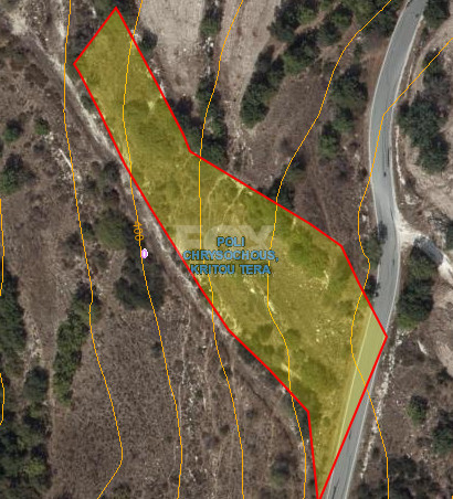 Large two fields of total size 5450m2 for Sale Kritou Tera