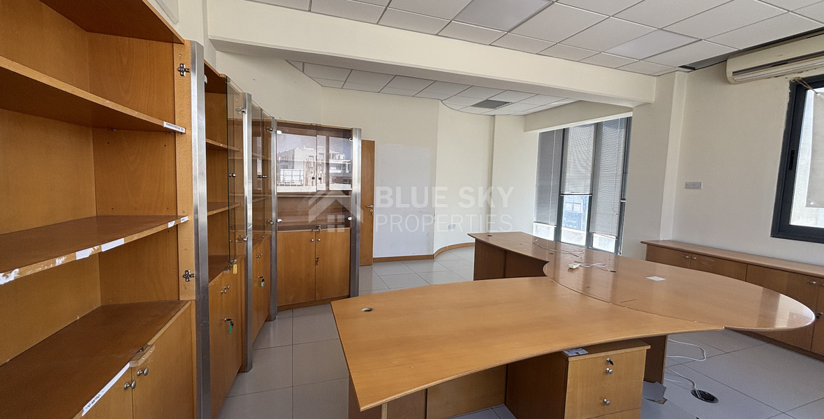 Spacious Office for Rent in Kapsalos Area