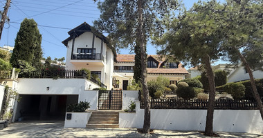 For Sale Charming English-Style Villa with Classic Country Character in the hills of Agia Fyla