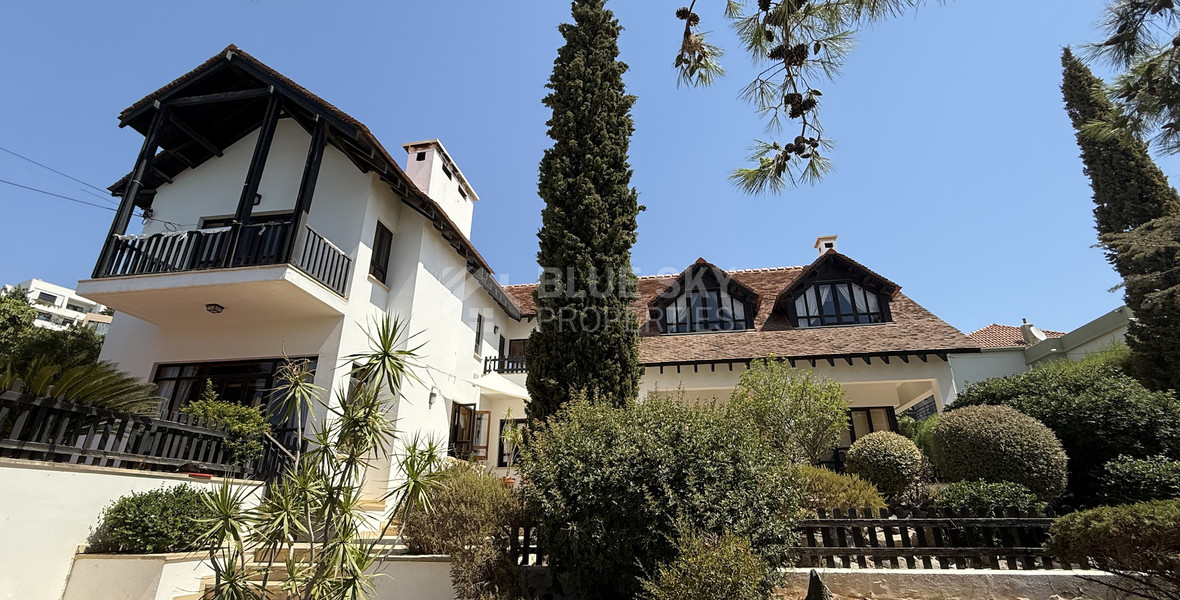 For Sale Charming English-Style Villa with Classic Country Character in the hills of Agia Fyla