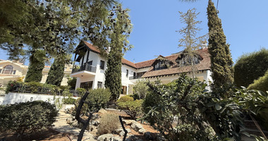 For Sale Charming English-Style Villa with Classic Country Character in the hills of Agia Fyla