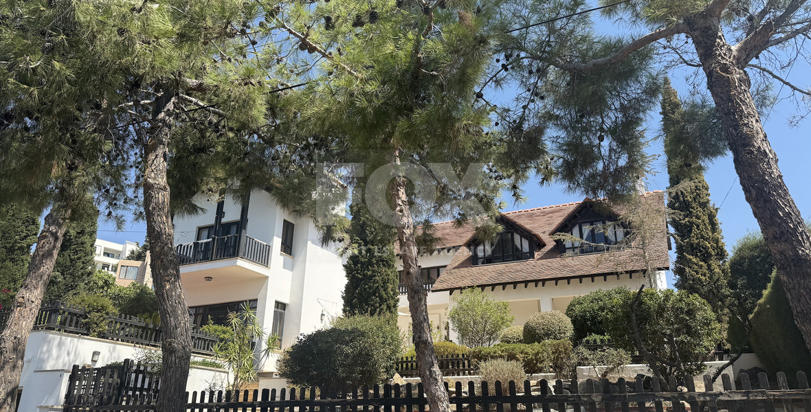 For Sale Charming English-Style Villa with Classic Country Character in the hills of Agia Fyla