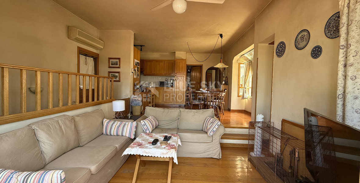 For Sale Charming English-Style Villa with Classic Country Character in the hills of Agia Fyla