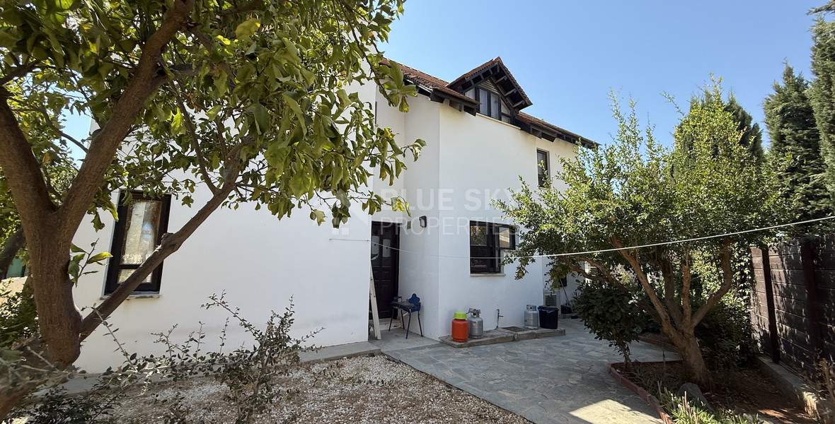 For Sale Charming English-Style Villa with Classic Country Character in the hills of Agia Fyla