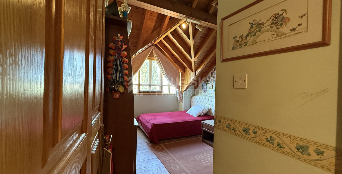 For Sale Charming English-Style Villa with Classic Country Character in the hills of Agia Fyla