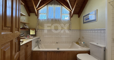 For Sale Charming English-Style Villa with Classic Country Character in the hills of Agia Fyla