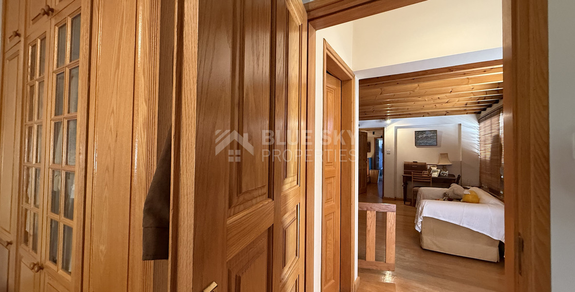 For Sale Charming English-Style Villa with Classic Country Character in the hills of Agia Fyla