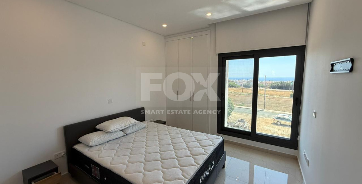 For Rent: Modern Five Bedroom Home in Pafos with Private Swimming Pool and Sea View.