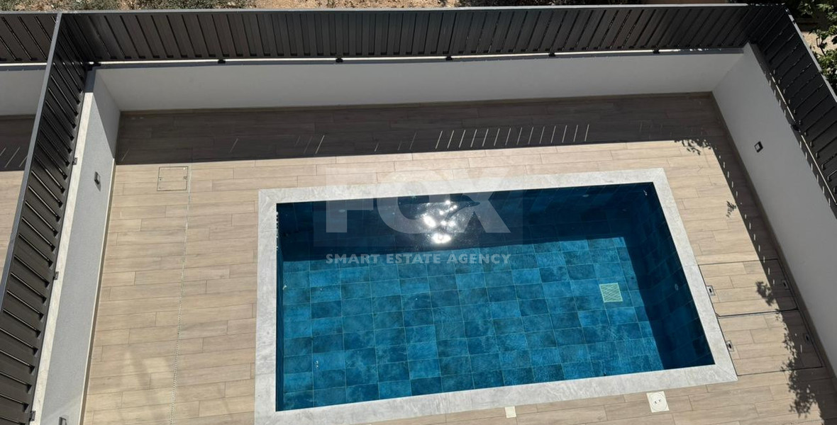 For Rent: Modern Five Bedroom Home in Pafos with Private Swimming Pool and Sea View.