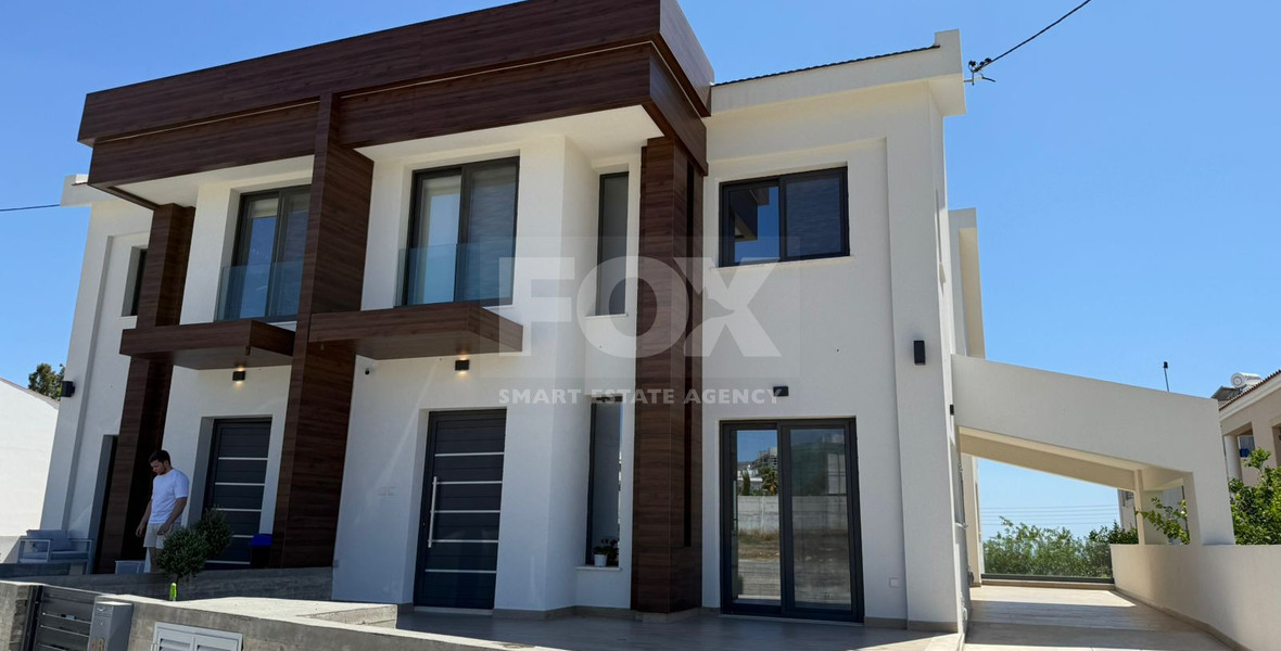For Rent: Modern Five Bedroom Home in Pafos with Private Swimming Pool and Sea View.