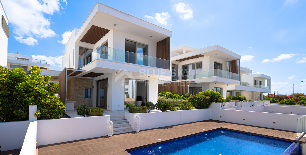Four bedroom unique beachfront villa in Kissonerga, in Paphos