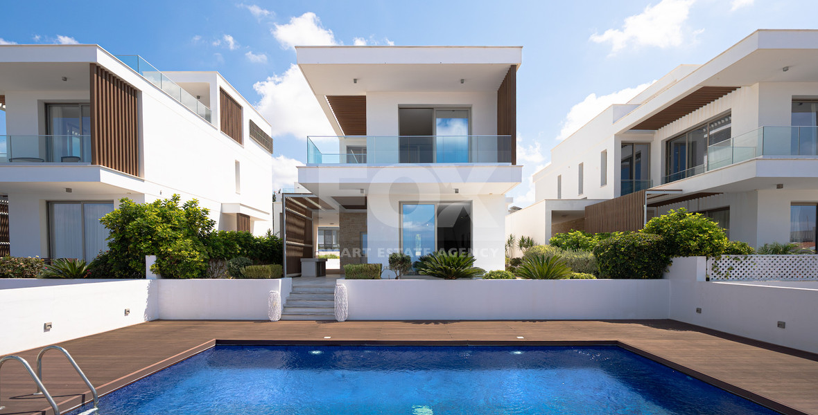 Four bedroom unique beachfront villa in Kissonerga, in Paphos