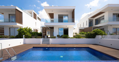 Four bedroom unique beachfront villa in Kissonerga, in Paphos