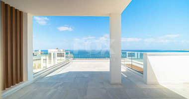 Four bedroom unique beachfront villa in Kissonerga, in Paphos