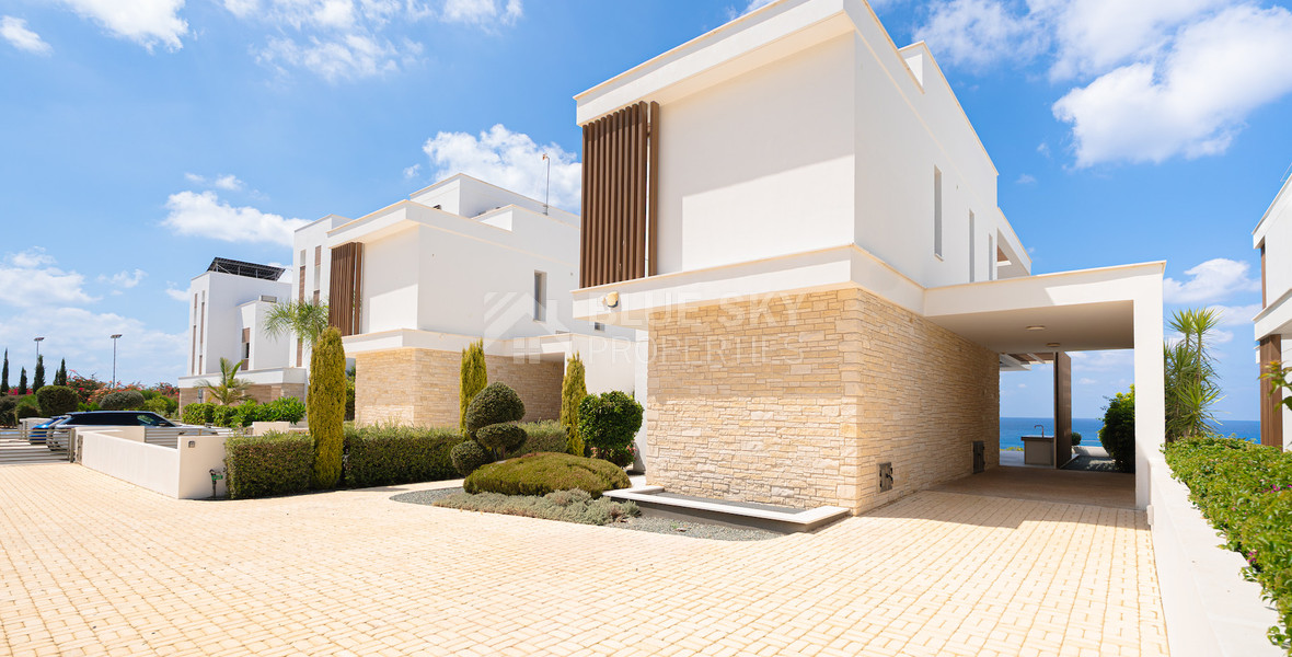 Four bedroom unique beachfront villa in Kissonerga, in Paphos