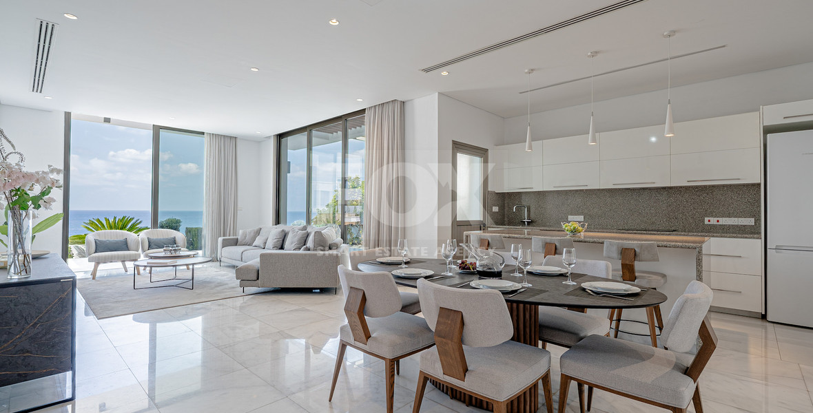 Four bedroom unique beachfront villa in Kissonerga, in Paphos