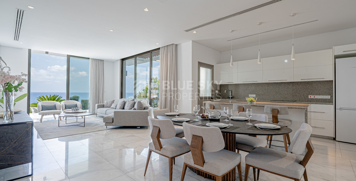 Four bedroom unique beachfront villa in Kissonerga, in Paphos