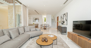 Four bedroom unique beachfront villa in Kissonerga, in Paphos