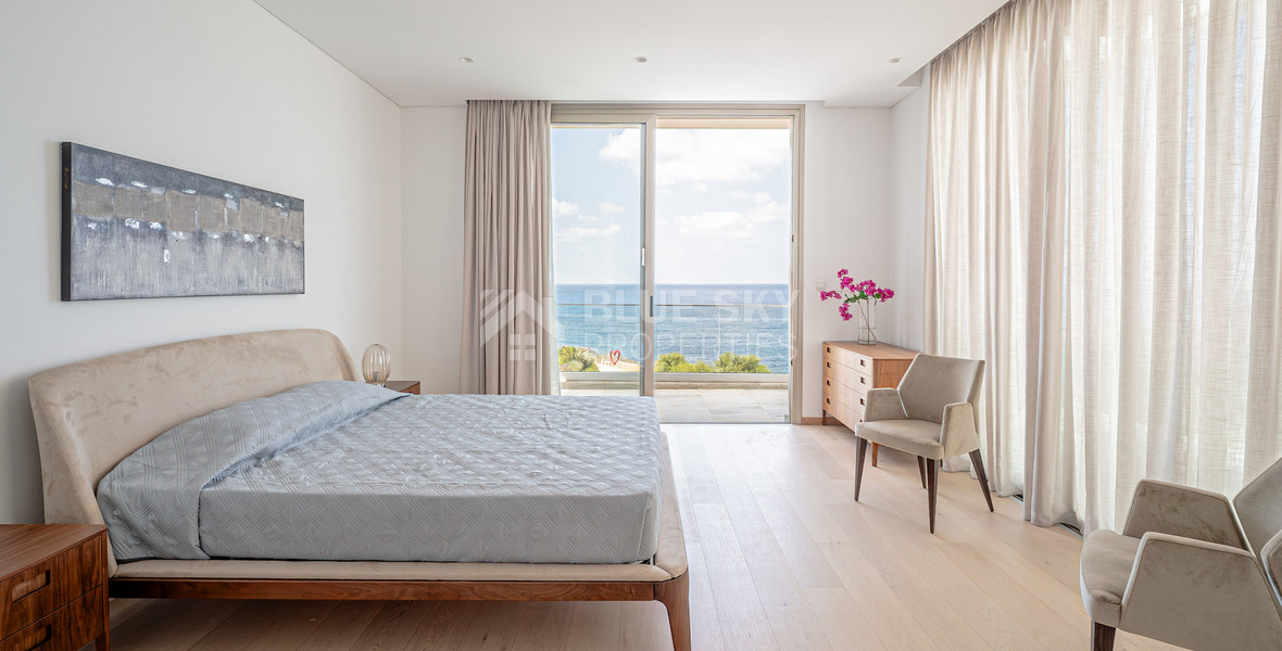 Four bedroom unique beachfront villa in Kissonerga, in Paphos