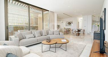 Four bedroom unique beachfront villa in Kissonerga, in Paphos