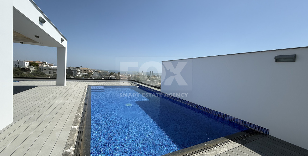 FOR RENT UNFURNISHED PENTHOUSE THREE BEDROOM WITH PRIVATE SWIMMING POOL AND MAIDS QUARTER OR 4TH BEDROOM IN PANTHEA