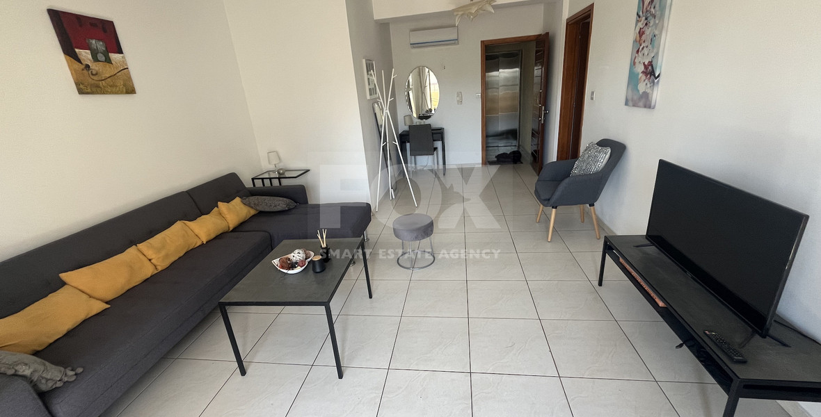 For Rent: Furnished Two Bed Apartment in Neapoli with Roofgarden near Seafront