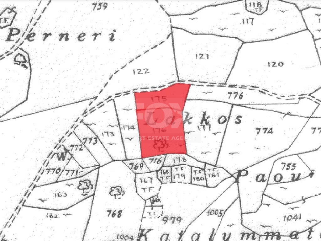 Large Residential Land For Sale in Dora,Limassol.