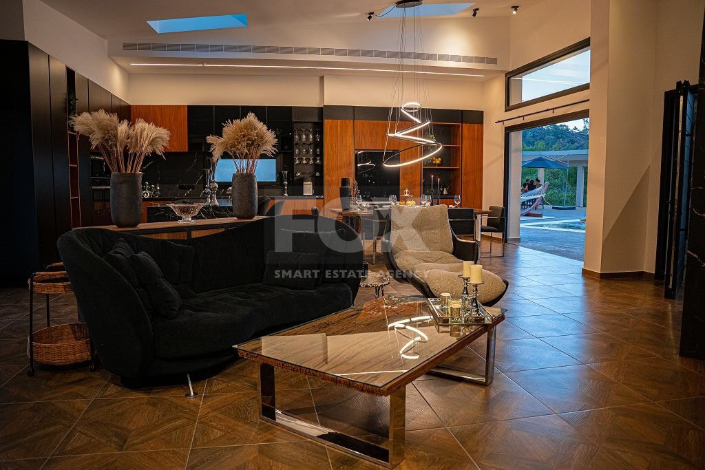 Stunning 6-Bedroom Detached Villa in Louvaras, Limassol – Modern Luxury on a 13,156 m² Plot