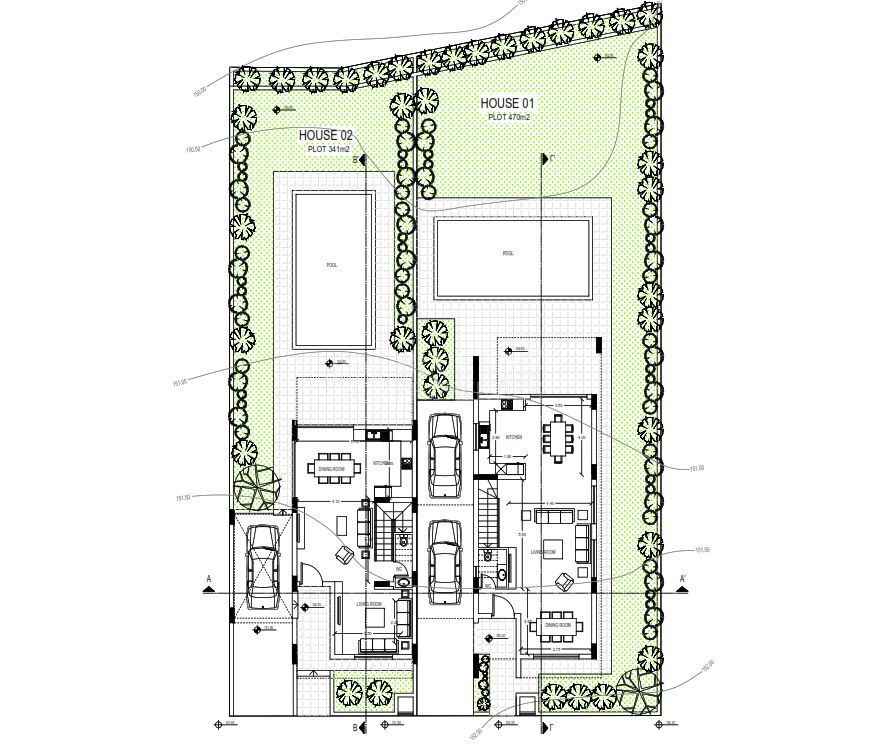 Four Bedroom House with Private Pool for sale in Agios Athanasios