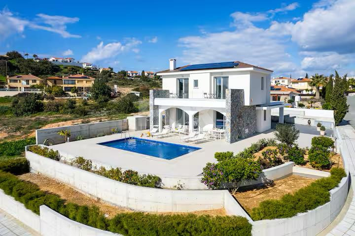 Two bedroom Luxury Villa with swimming pool for sale in Pissouri, Limassol
