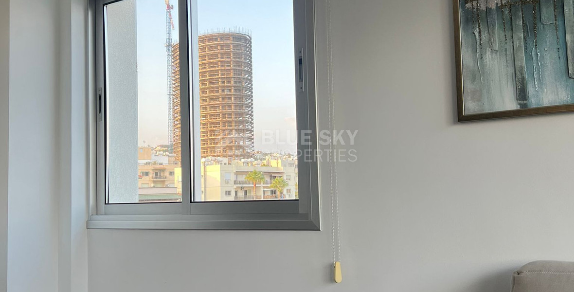 Seafront two bedroom apartment in Agios Tychonas (tourist area)  for rent  in Limassol