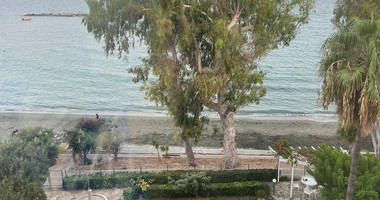 Seafront two bedroom apartment in Agios Tychonas (tourist area)  for rent  in Limassol