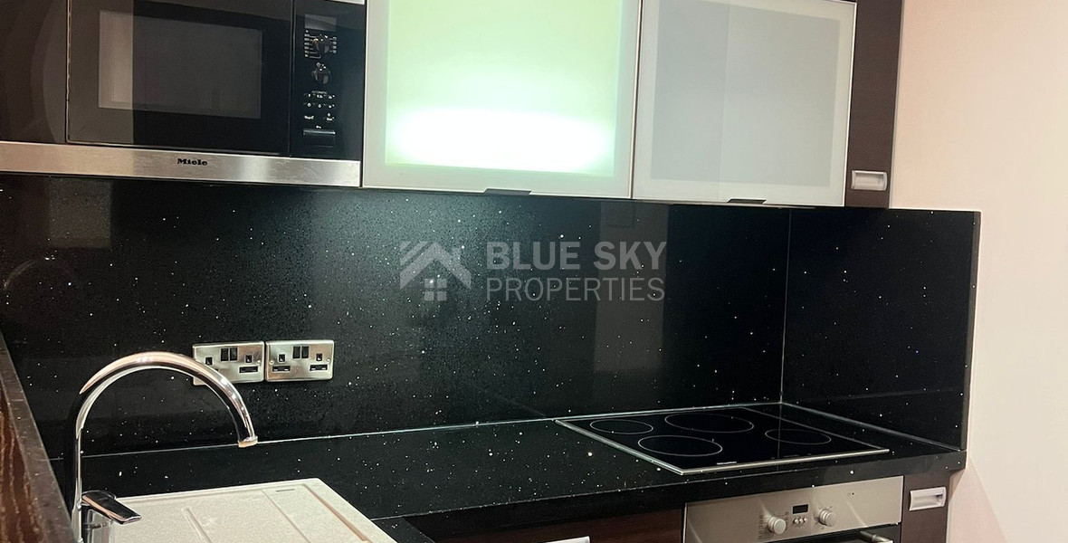 Seafront two bedroom apartment in Agios Tychonas (tourist area)  for rent  in Limassol