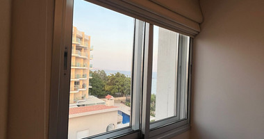 Seafront two bedroom apartment in Agios Tychonas (tourist area)  for rent  in Limassol