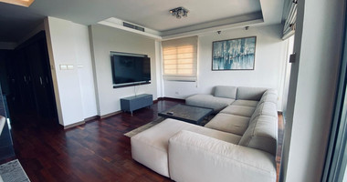 Seafront two bedroom apartment in Agios Tychonas (tourist area)  for rent  in Limassol