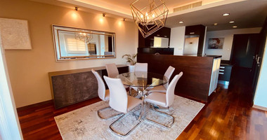 Seafront two bedroom apartment in Agios Tychonas (tourist area)  for rent  in Limassol