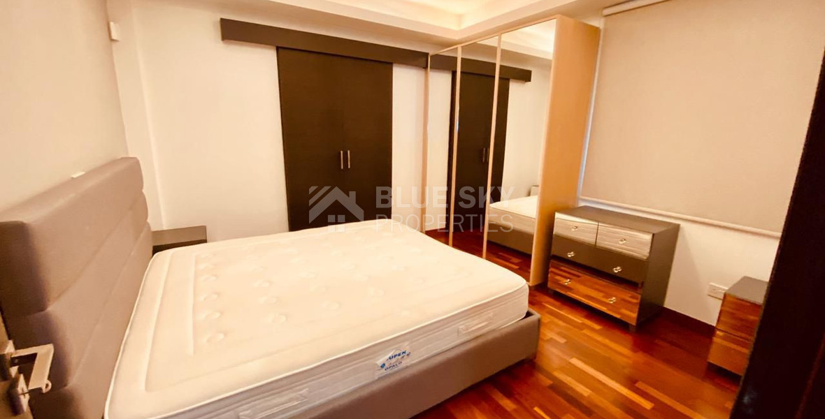 Seafront two bedroom apartment in Agios Tychonas (tourist area)  for rent  in Limassol