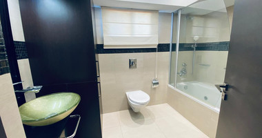 Seafront two bedroom apartment in Agios Tychonas (tourist area)  for rent  in Limassol