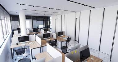 Off-plan luxury office for sale in a signature 8-story commercial development in Agia Zoni, Limassol.