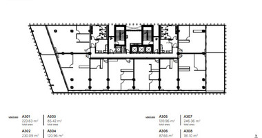 Off-plan luxury office for sale in a signature 8-story commercial development in Agia Zoni, Limassol.