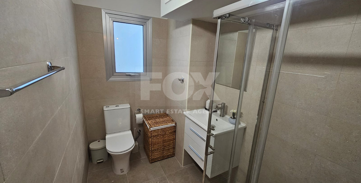 Seafront Two Bedroom Apartment For Rent In Agia Trias