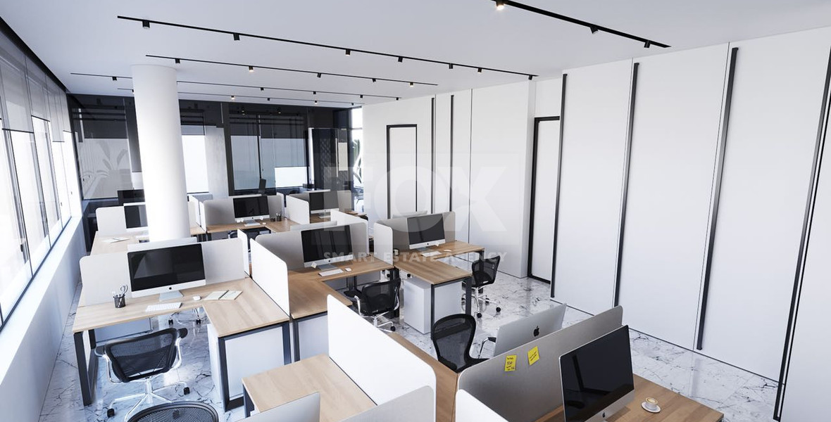 Luxurious Sea View Office for Sale in Prestigious 6-Storey Overlooking the Molos Promenade, Limassol