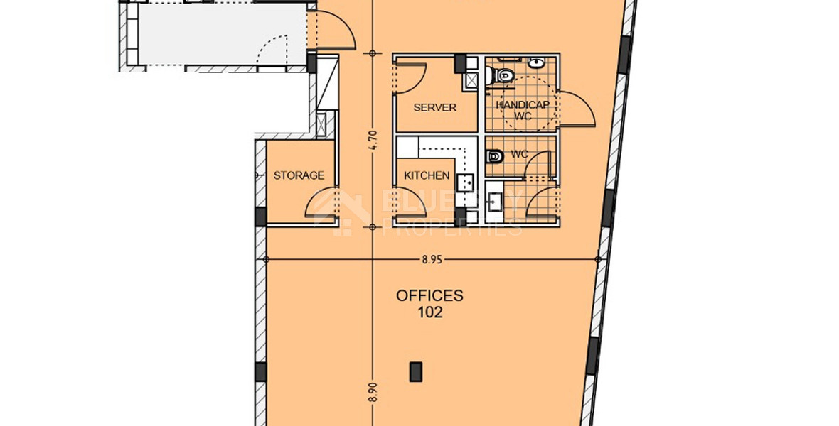 Luxurious Sea View Office for Sale in Prestigious 6-Storey Overlooking the Molos Promenade, Limassol